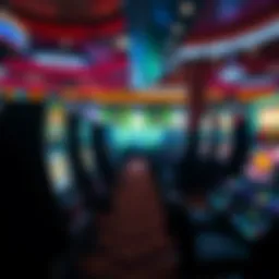 Interior view of the Borgata Casino showcasing slot machines
