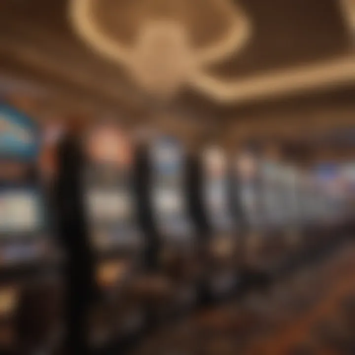 A serene gaming environment promoting responsible gaming at Choctaw Casino