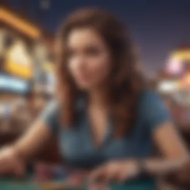 Social interaction features in Big Fish Casino highlighted