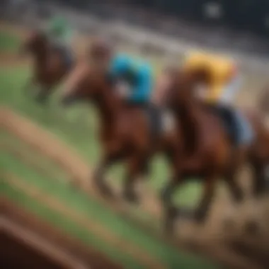 An infographic illustrating various types of horse racing bets