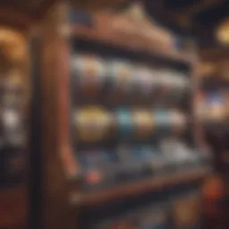 Vibrant online slots interface showcasing various themes