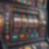 Vibrant slot machine interface showcasing exciting themes