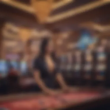 Diverse Gaming Offerings A visual representation of gaming offerings available at the MGM Grand
