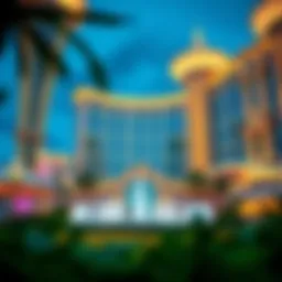 Luxurious casino resort showcasing opulent architecture