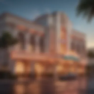 Historical Facade of Tropicana Resort The historical facade of Tropicana Resort showcasing its classic design