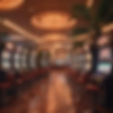 Immersive Gaming Area at Tropicana An inviting gaming area highlighting the immersive atmosphere of Tropicana